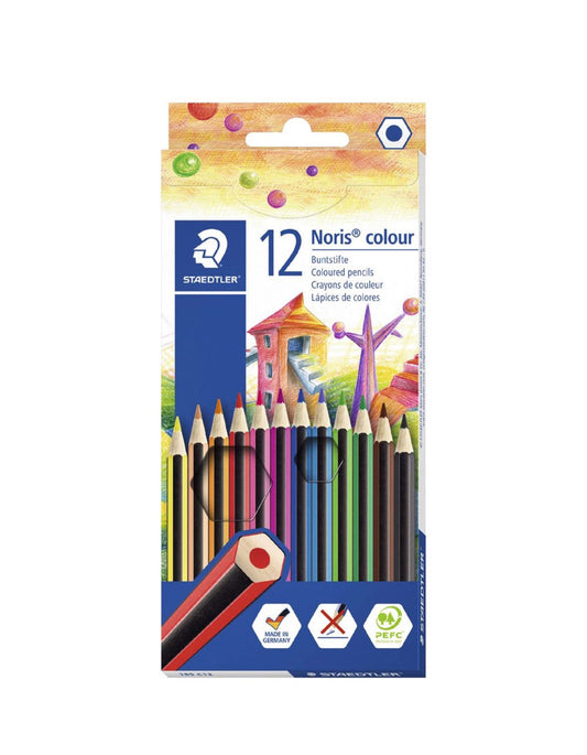 Staedtler Noris Coloured Pencils 12 pack (colouring)
